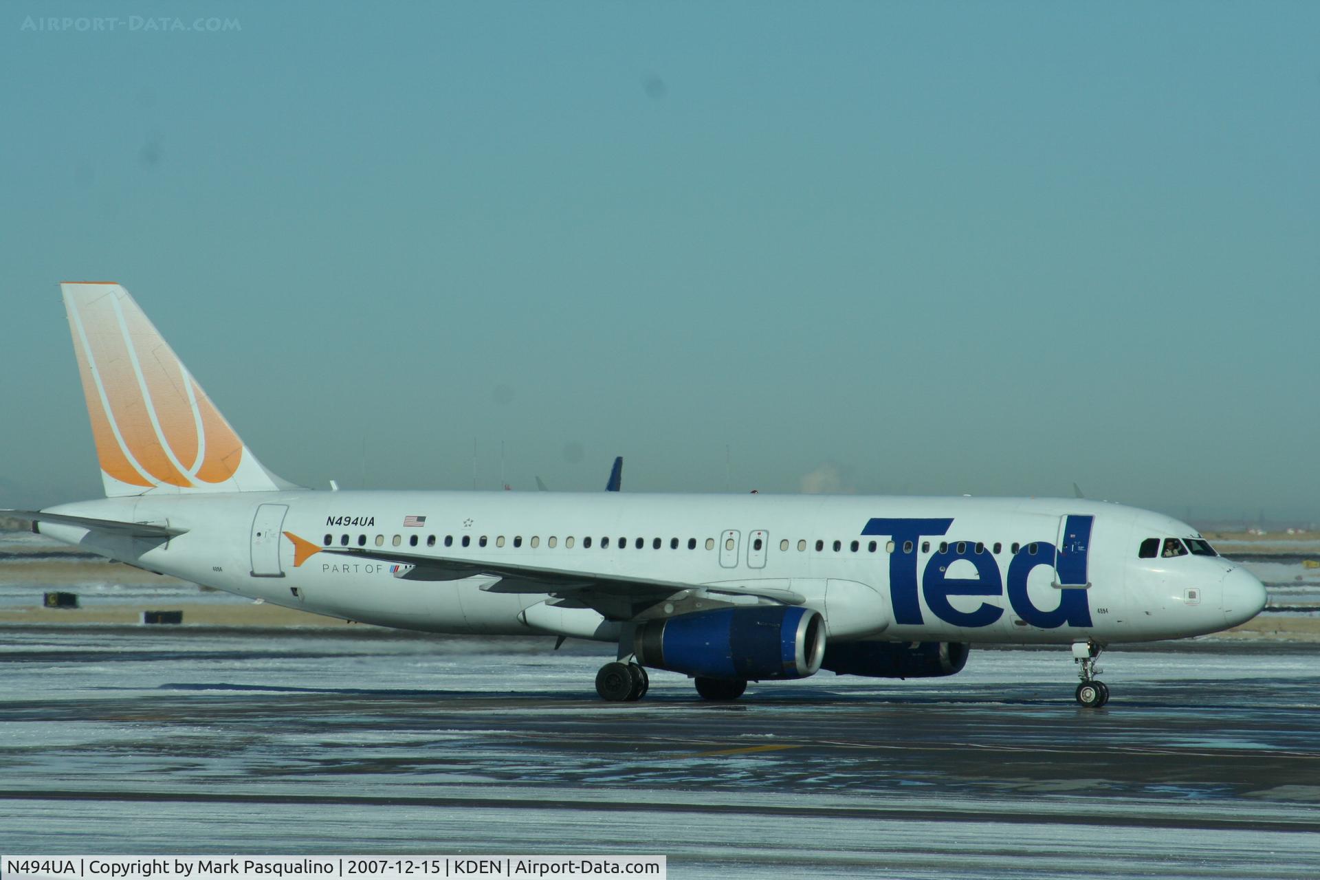 N494UA, 2002 Airbus A320-232 C/N 1840, Airbus A320