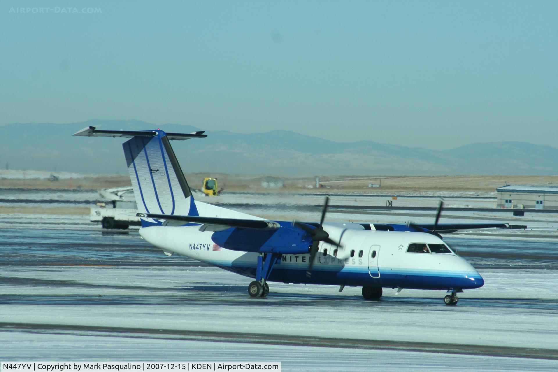 N447YV, 1996 De Havilland Canada DHC-8-202 Dash 8 C/N 447, DHC-8-200