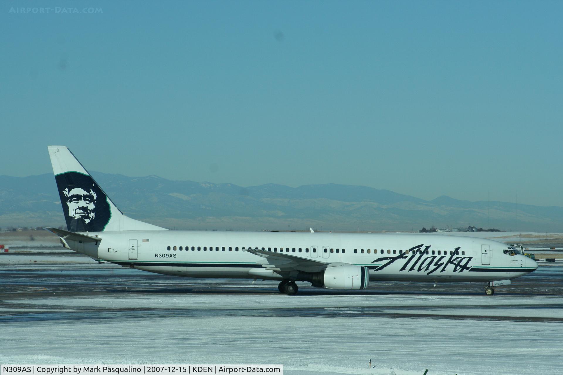 N309AS, 2001 Boeing 737-990 C/N 30857, Boeing 737-900