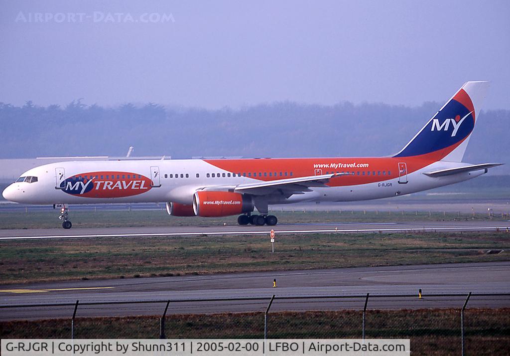 G-RJGR, 1982 Boeing 757-225 C/N 22197, Ready to take off rwy 14L