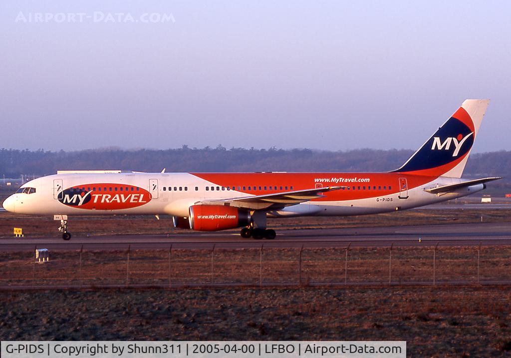 G-PIDS, 1982 Boeing 757-225 C/N 22195, Taxiing to the terminal