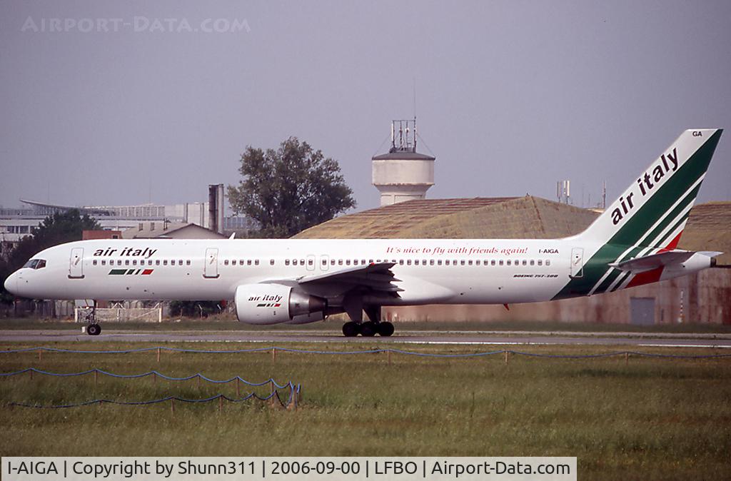 I-AIGA, 1990 Boeing 757-230/SF C/N 24748, Take off rwy 32R