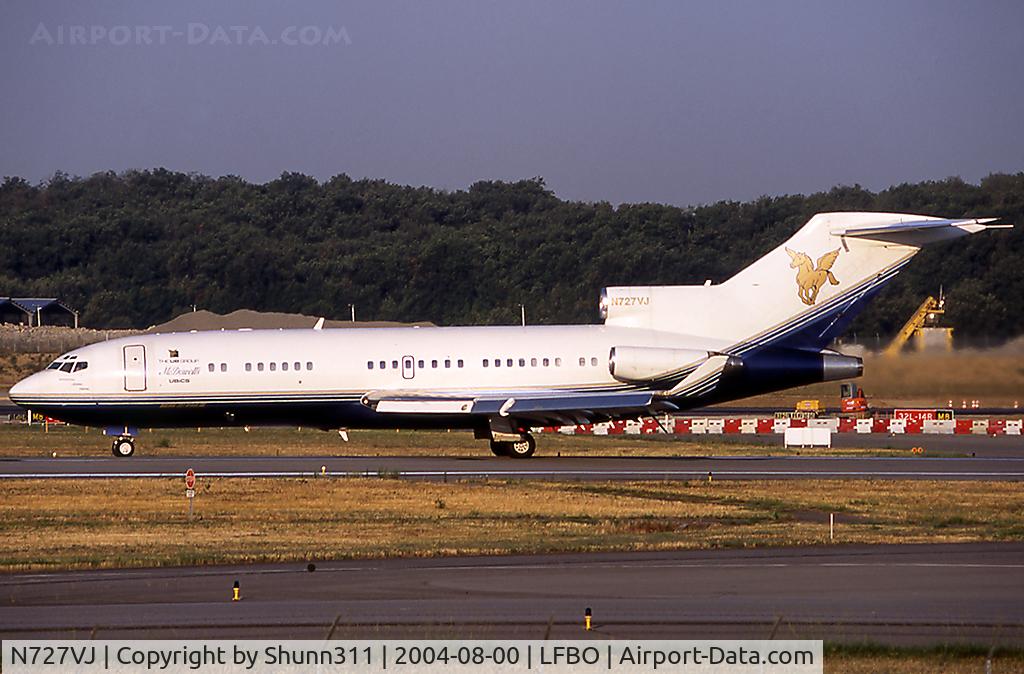 N727VJ, 1967 Boeing 727-44 C/N 19318, Ready to take off rwy 14L