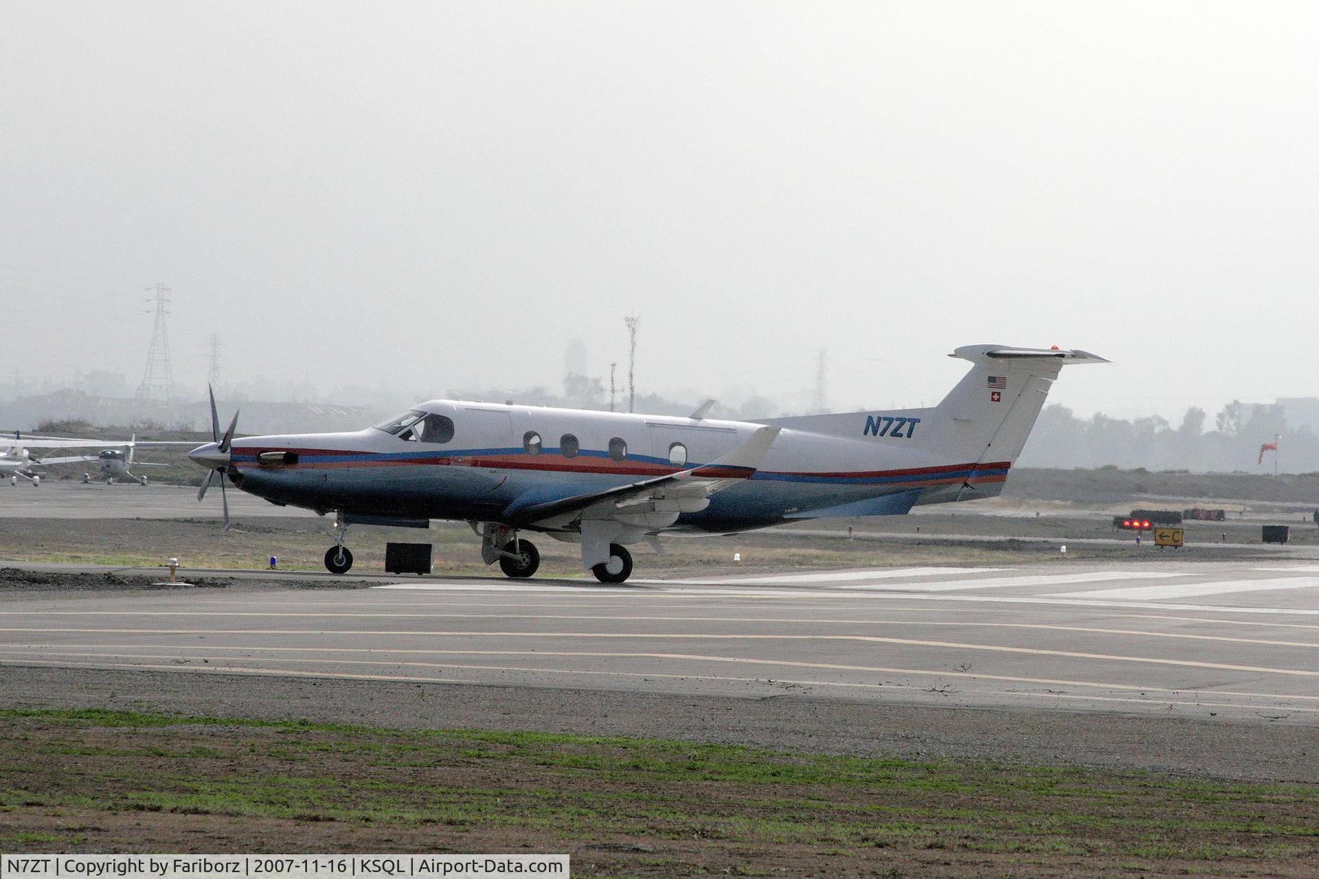 N7ZT, 2001 Pilatus PC-12/45 C/N 385, Picture was taken right after landing