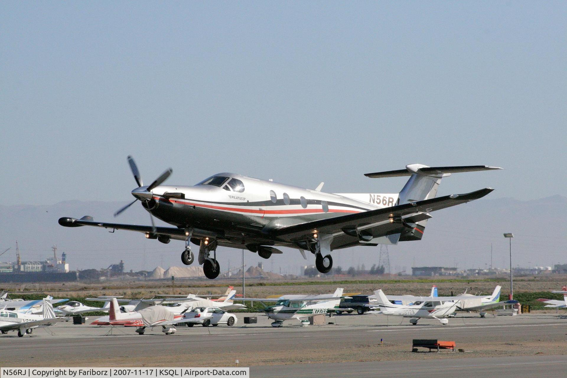 N56RJ, 2006 Pilatus PC-12/47 C/N 758, What a view