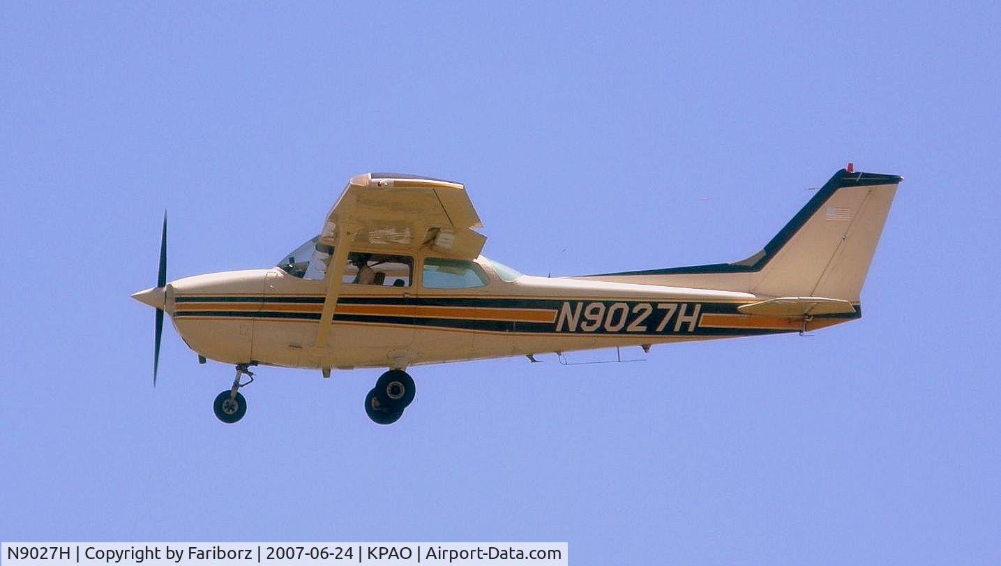 N9027H, 1975 Cessna 172M C/N 17265908, Landing