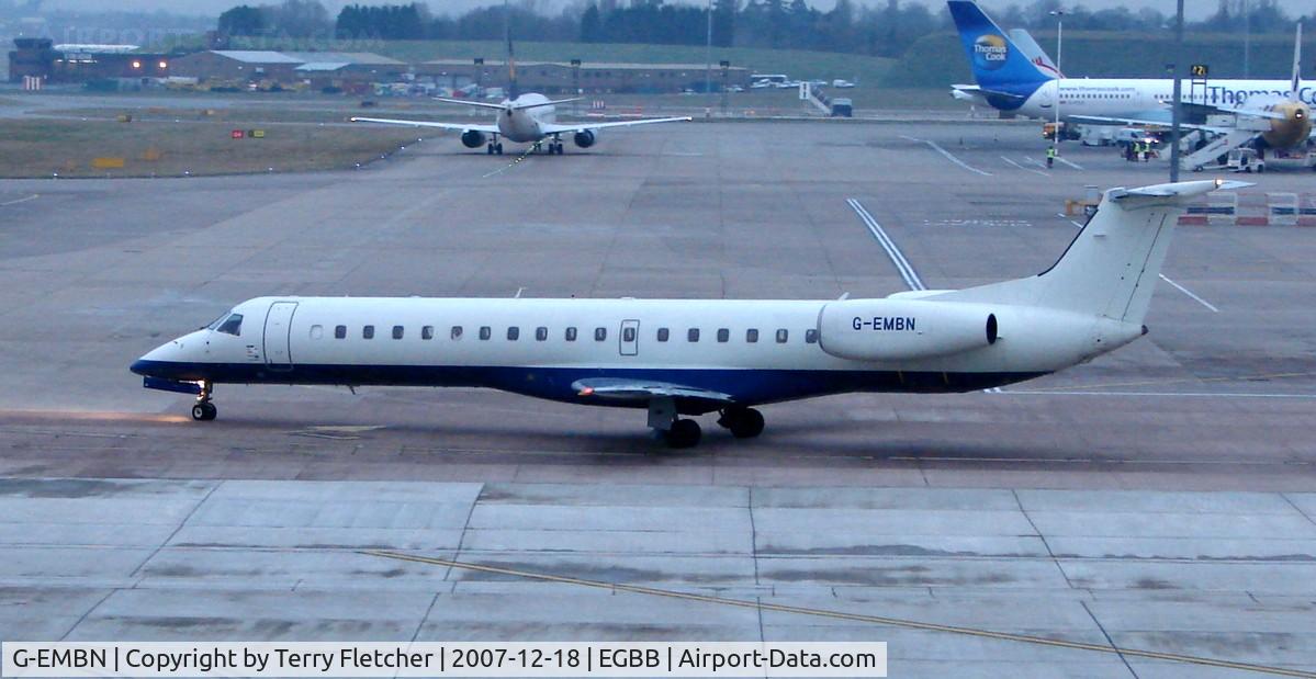 G-EMBN, 2000 Embraer EMB-145EP (ERJ-145EP) C/N 145201, Flybe Emb145 not yet painted into full colours