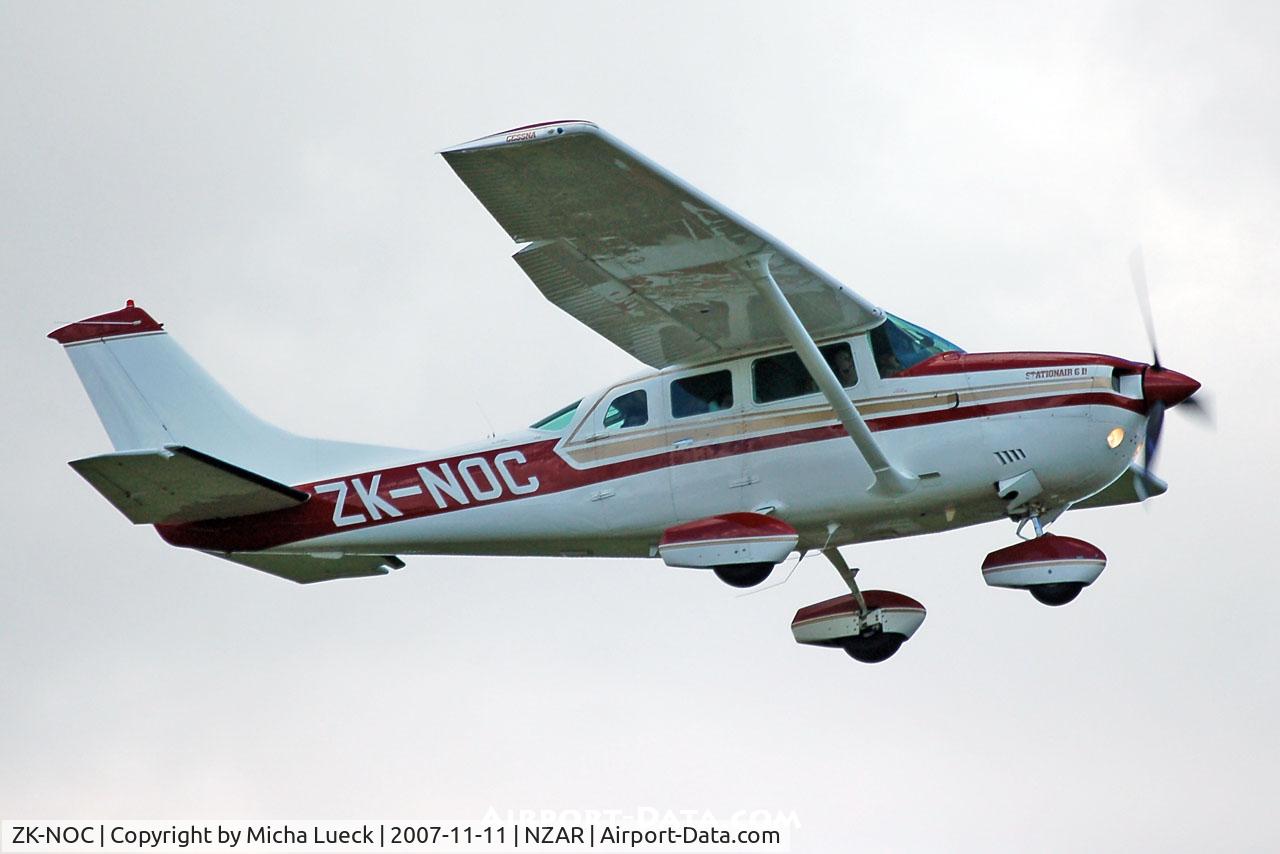 ZK-NOC, Cessna U206G Stationair C/N U20606563, Fly-by