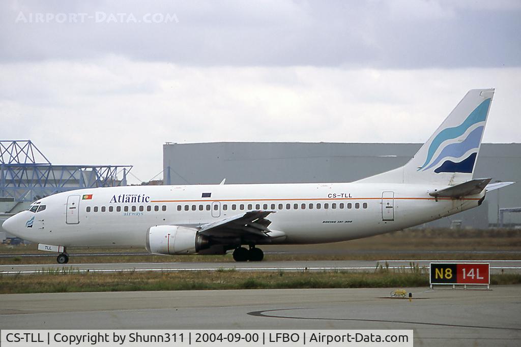 CS-TLL, 1989 Boeing 737-3K9 C/N 24213, Ready to take off rwy 14L