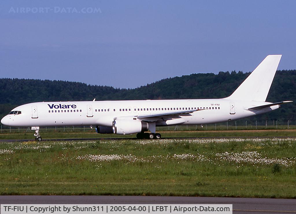 TF-FIU, 1994 Boeing 757-256 C/N 26243, Taxiing to the terminal