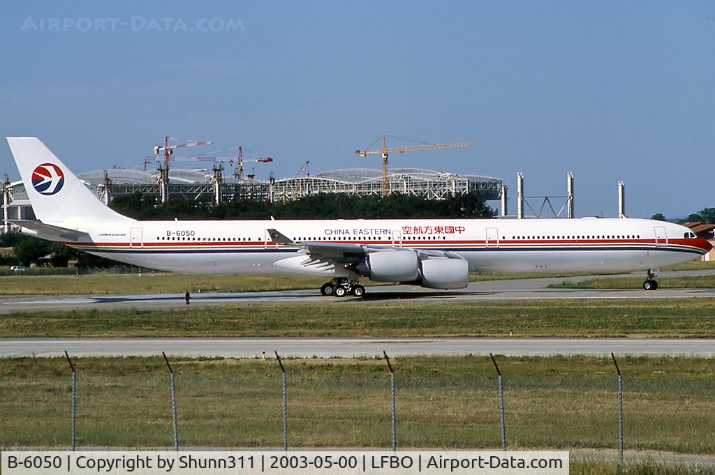 B-6050, 2002 Airbus A340-642 C/N 468, Ready to take off rwy 14R