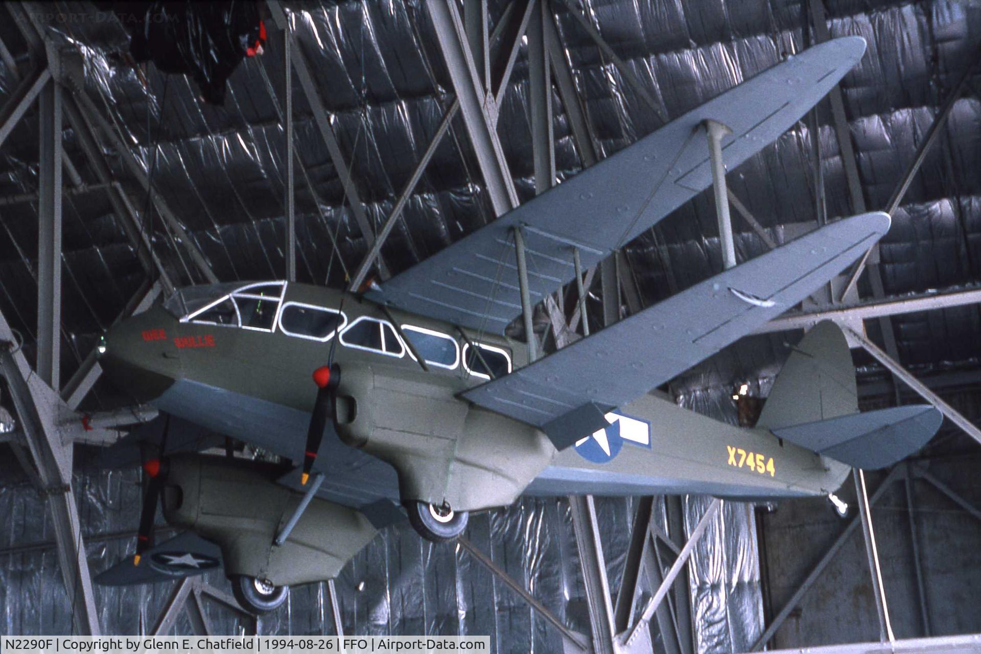 N2290F, 1944 De Havilland DH-89A Dominie/Dragon Rapide C/N 6794, Dominie/Dragon Rapide at the National Museum of the U.S. Air Force