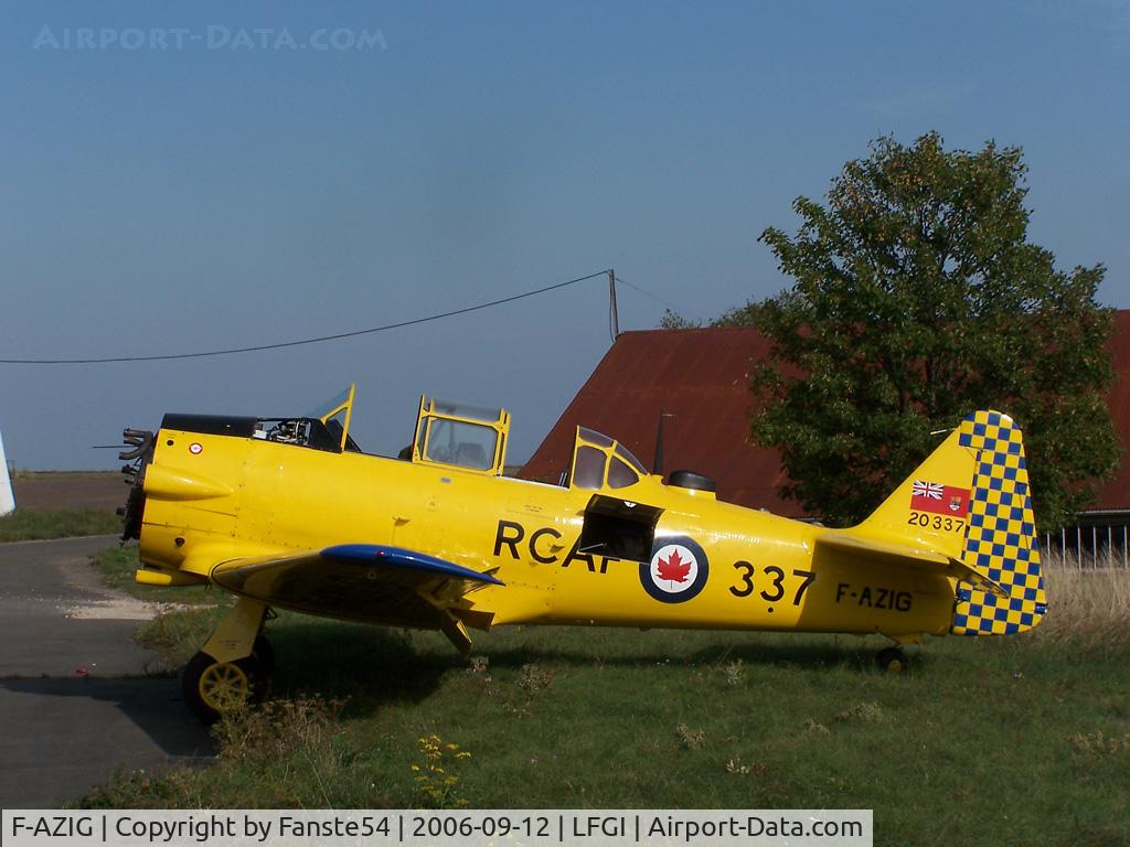 F-AZIG, Canadian Car & Foundry Harvard IV C/N CCF4-128, Without the motor