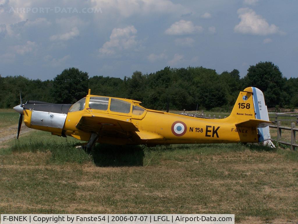F-BNEK, Morane-Saulnier MS-733 Alcyon C/N 158, Will never f ly again