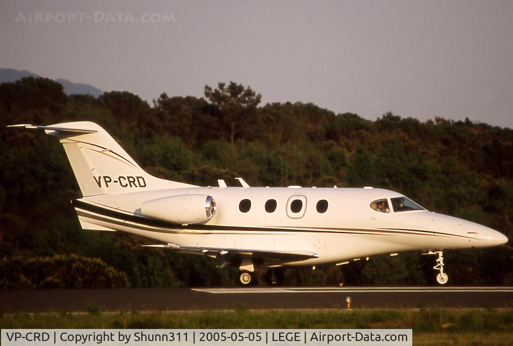 VP-CRD, 2003 Raytheon 390 Premier 1 C/N RB-57, Ready to take off rwy 20