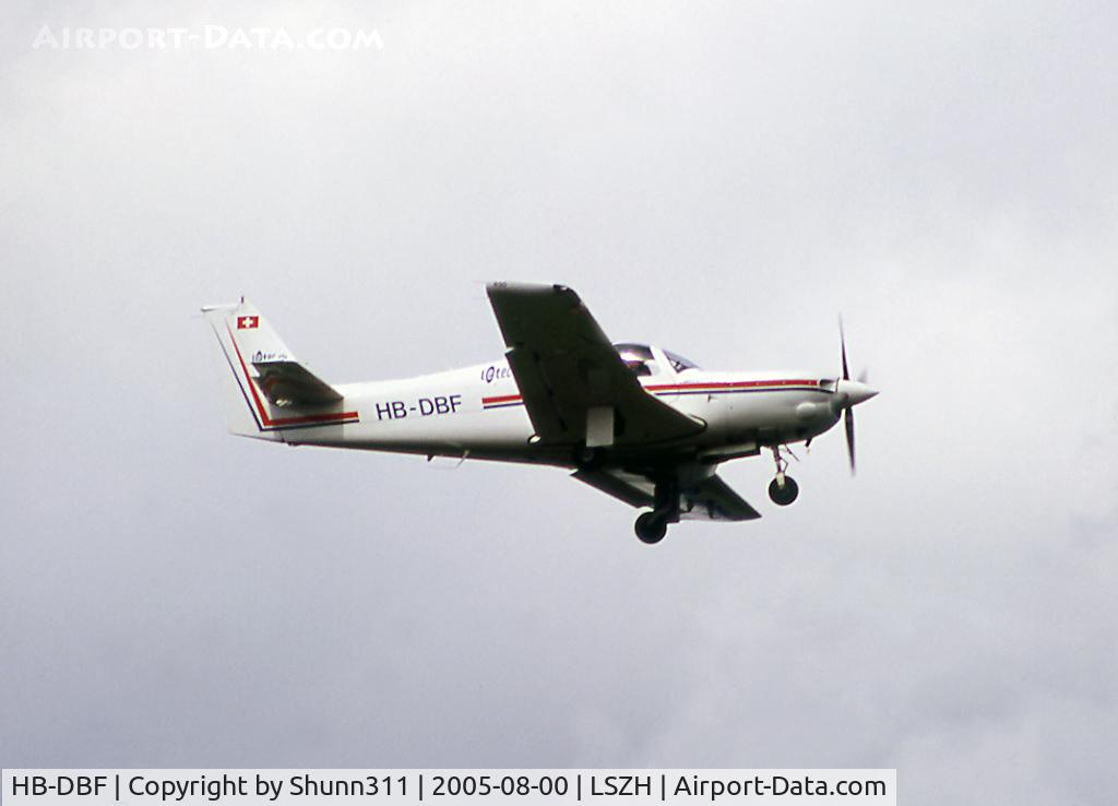 HB-DBF, 1993 Ruschmeyer R90-230RG C/N 006, Landing rwy 14