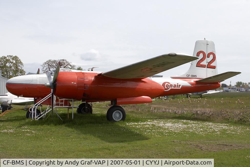 CF-BMS, 1943 Douglas A-26C Invader C/N 18504, Conair Douglas A-26C