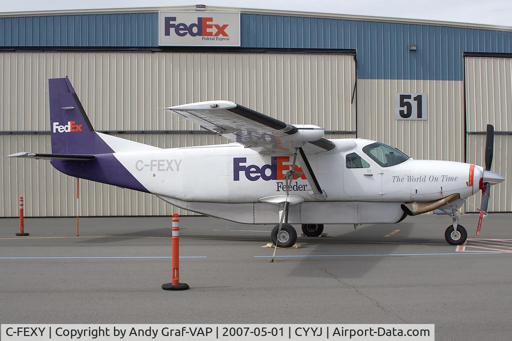C-FEXY, 1990 Cessna 208B Super Cargomaster C/N 208B0226, FEDEX Cessna 208
