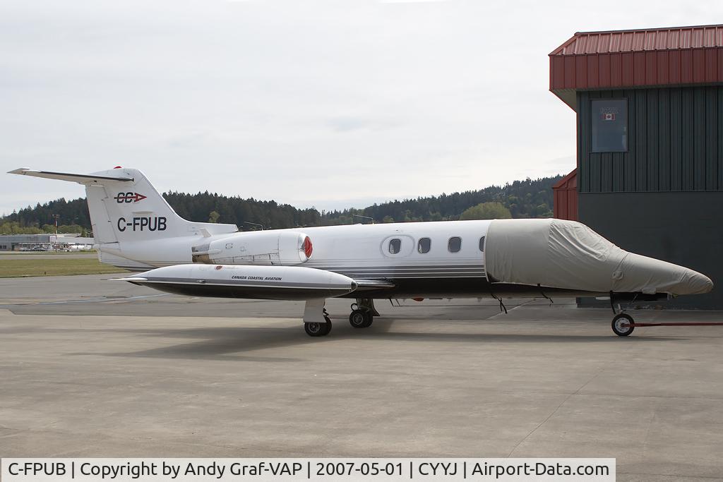 C-FPUB, 1972 Learjet 25B C/N 090, Canada Coastal Aviation Learjet 25