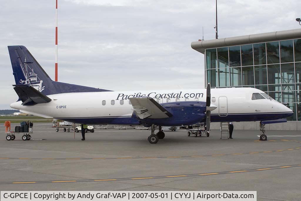 C-GPCE, 1984 Saab-Fairchild SF340 C/N 340A-004, Pacific Coastal SF340