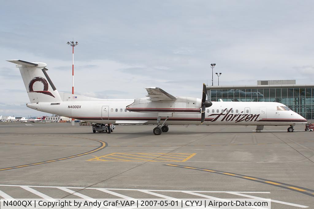 N400QX, 2000 Bombardier DHC-8-402 Dash 8 C/N 4030, Horizon DHC 8-400