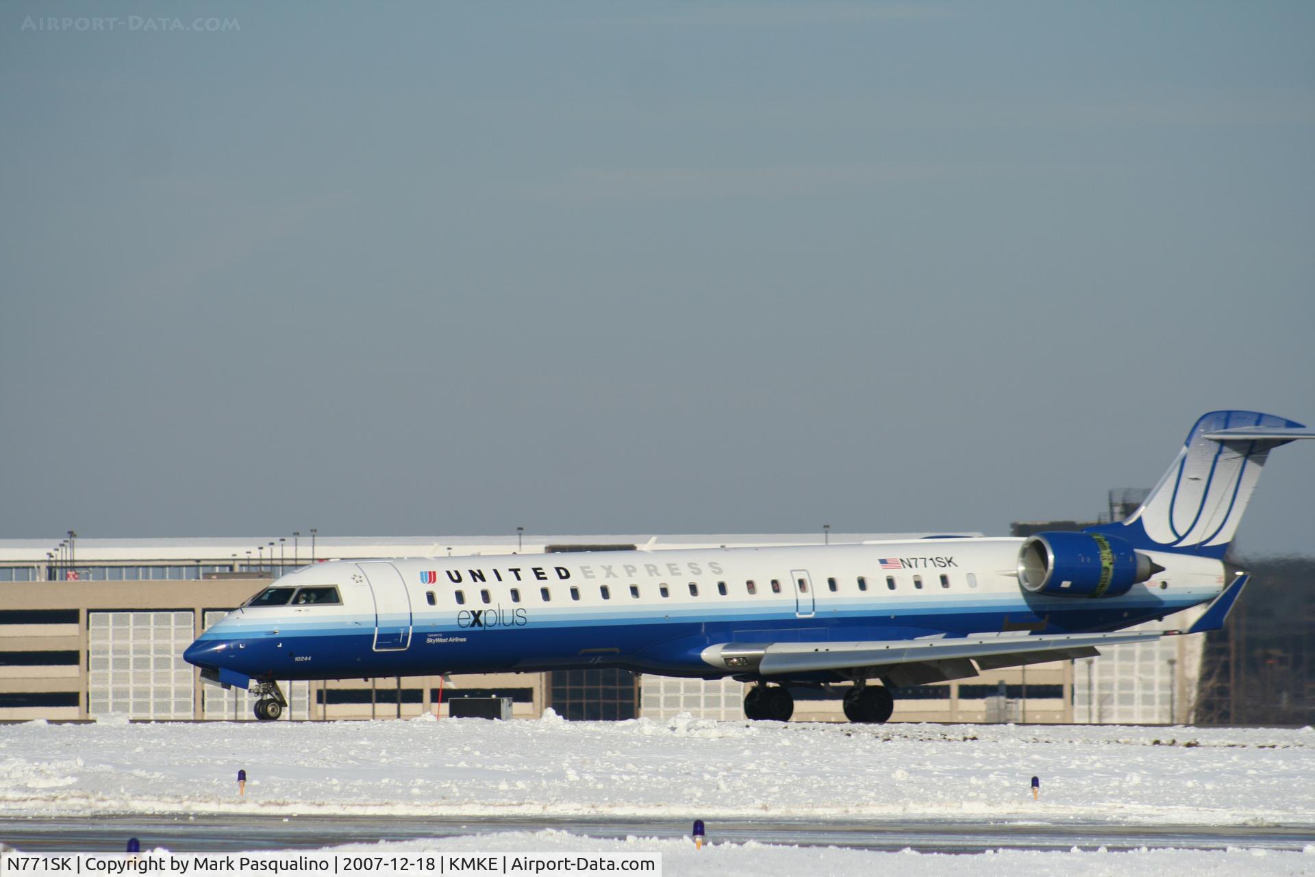 N771SK, 2006 Bombardier CRJ-700 (CL-600-2C10) Regional Jet C/N 10244, CL-600-2C10