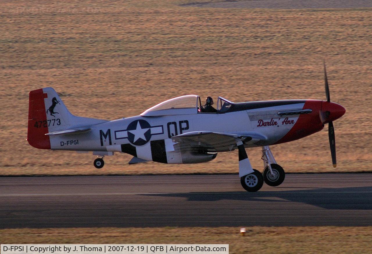 D-FPSI, 1944 North American P-51D Mustang C/N 122-39232, North American P-51D Mustang
