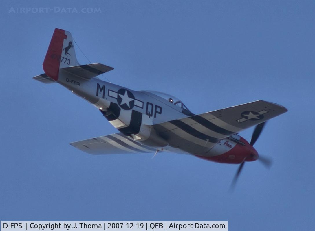 D-FPSI, 1944 North American P-51D Mustang C/N 122-39232, North American P-51D Mustang
