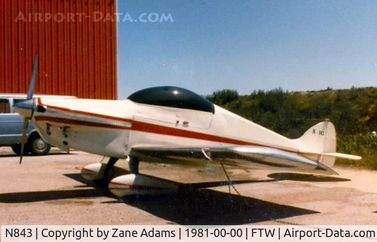 N843, 1976 IAR IS-28B2 Lark C/N 44, Registered as a homebuilt...of some kind