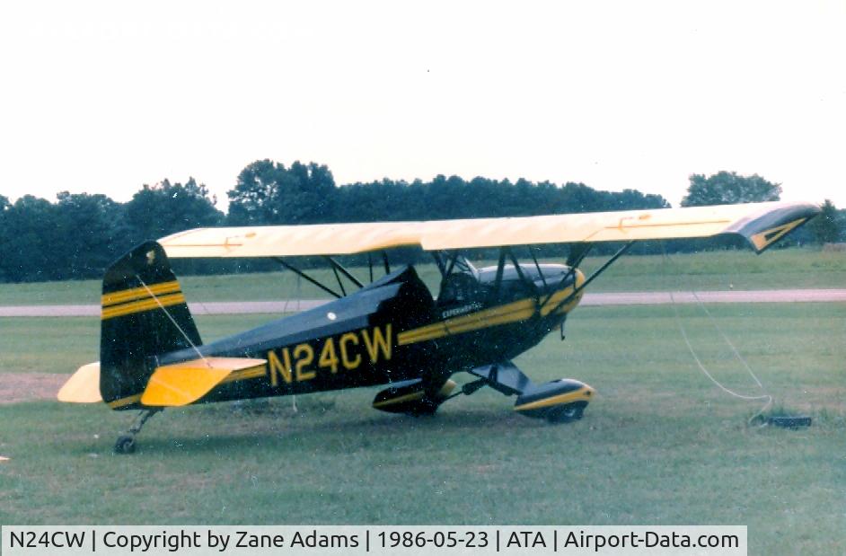 N24CW, Rand Robinson KR-2 C/N 6608, Ace Baby Ace registered as N24CW