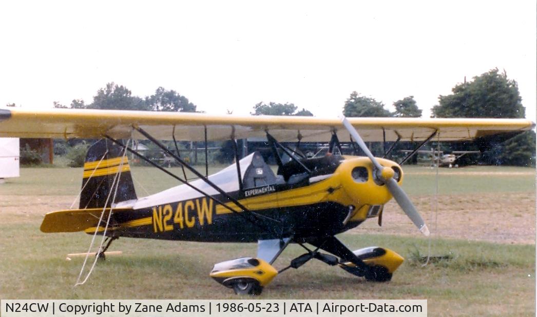 N24CW, Rand Robinson KR-2 C/N 6608, Ace Baby Ace registered as N24CW