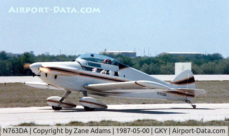 N763DA, 1984 Monnett Sonerai II-L C/N S763AAML, At Arlington Municipal