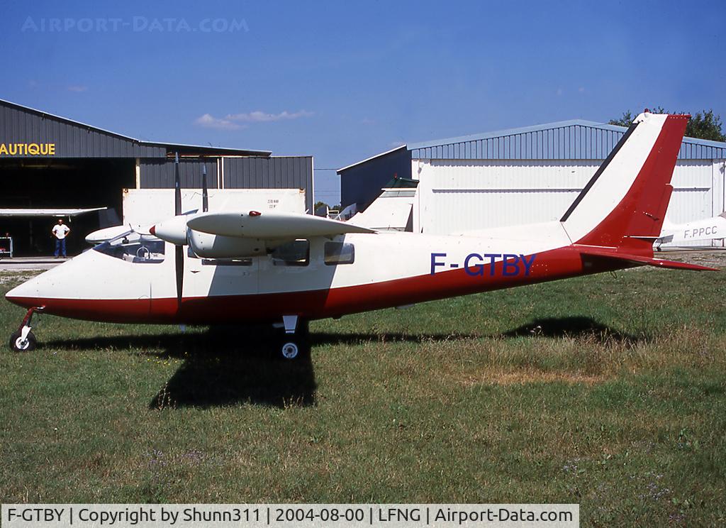 F-GTBY, Partenavia P-68B C/N 43, Parked at the airfield