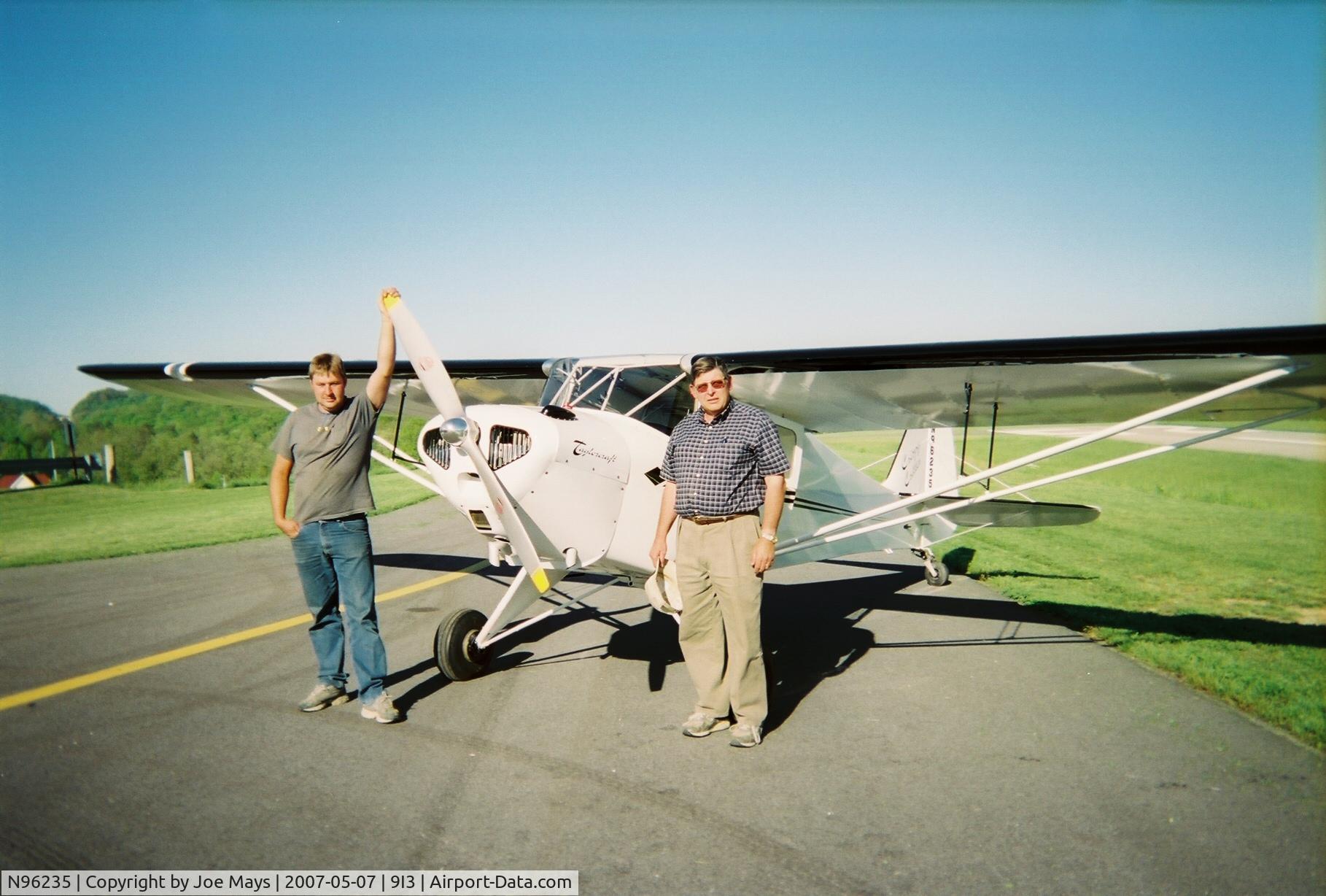 N96235, 1946 Taylorcraft BC12-D C/N 8535, Crispy Critter