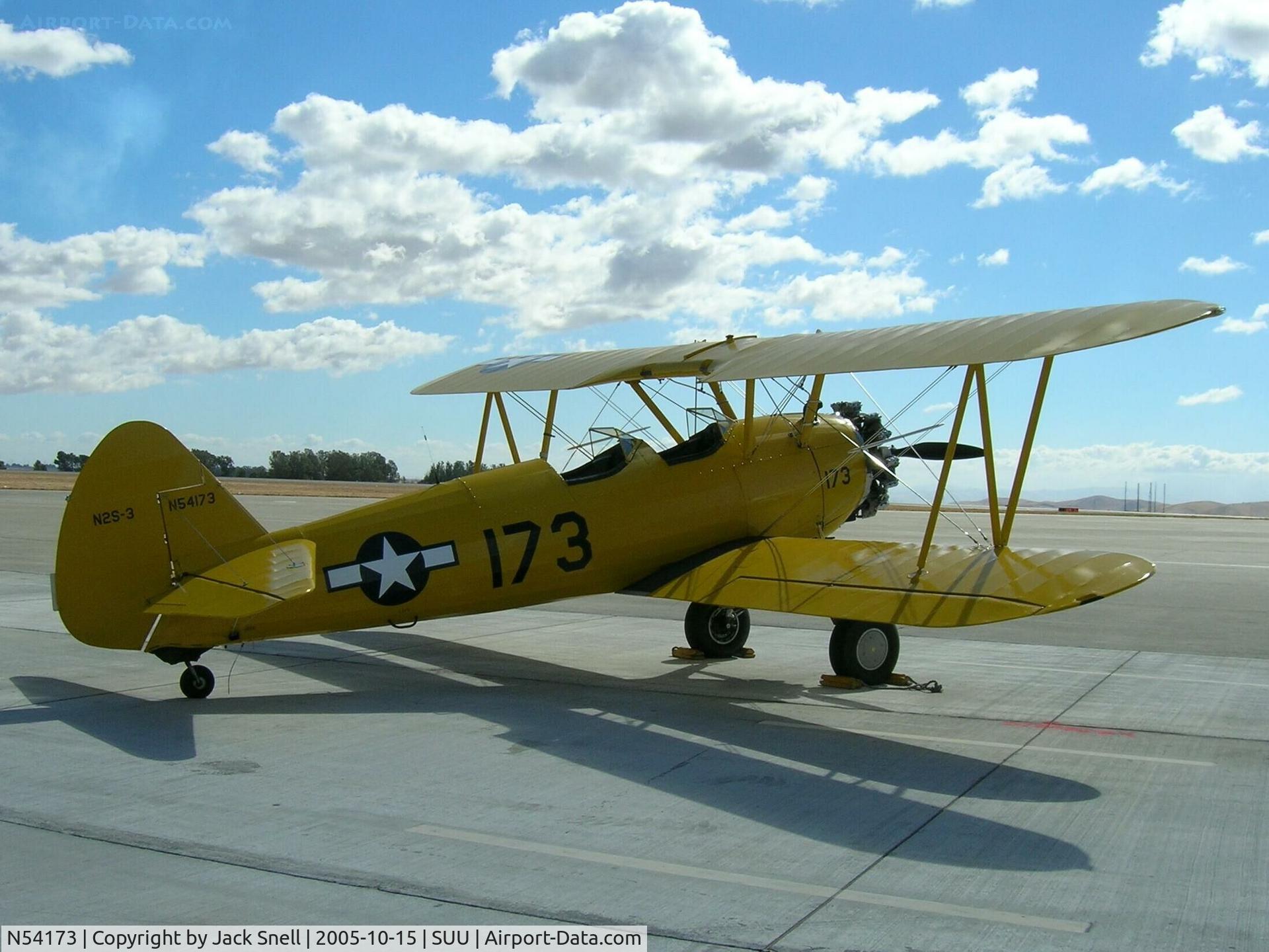 N54173, 1942 Boeing B75N1 C/N 75-6574, Taken at the 2005 TFB Air Expoe