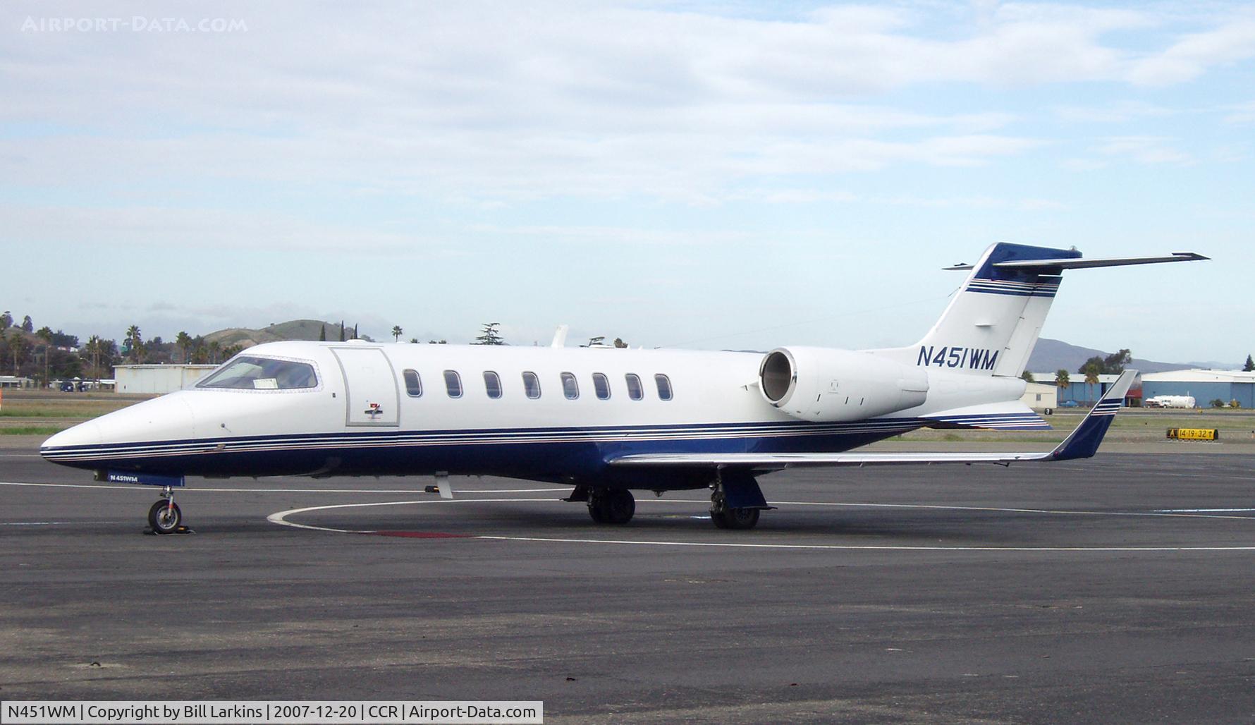 N451WM, 2000 Learjet 45 C/N 091, Winter visitor
