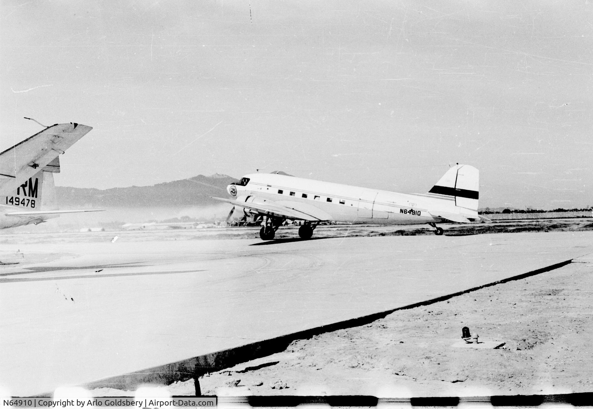 N64910, 1987 Aerostar International Inc RAVEN S57-A C/N S57A-3026, N64910 As a c-47 Da Nang RVN 1967 (Air America?)