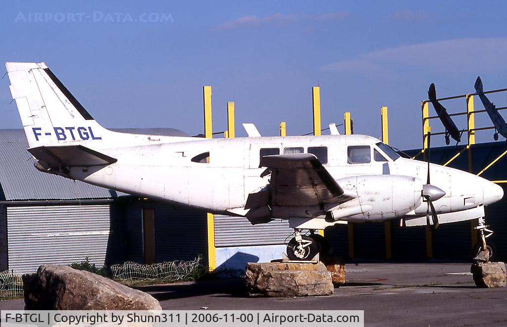 F-BTGL, Beech 65-A80 C/N LD-227, Preserved inside a park... Closed since 2004