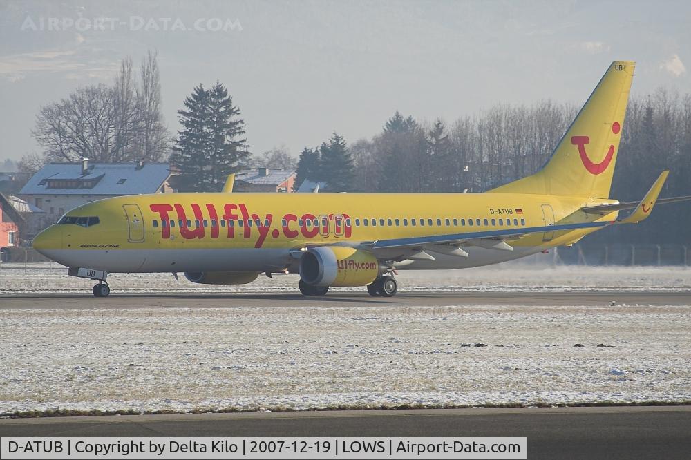 D-ATUB, 2007 Boeing 737-8K5 C/N 34692, TUIfly  Boeing 737-8K5