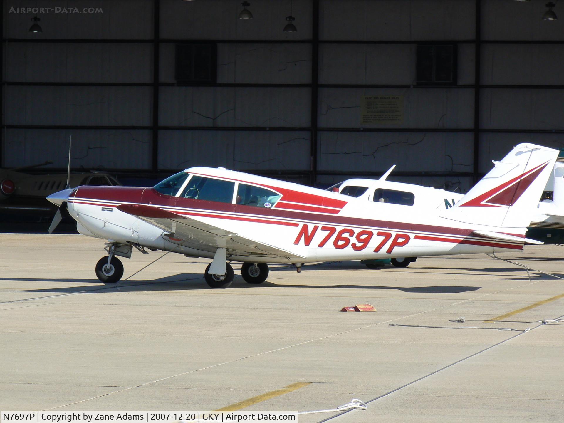 N7697P, 1961 Piper PA-24-250 Comanche C/N 24-2908, At Arlington Municipal