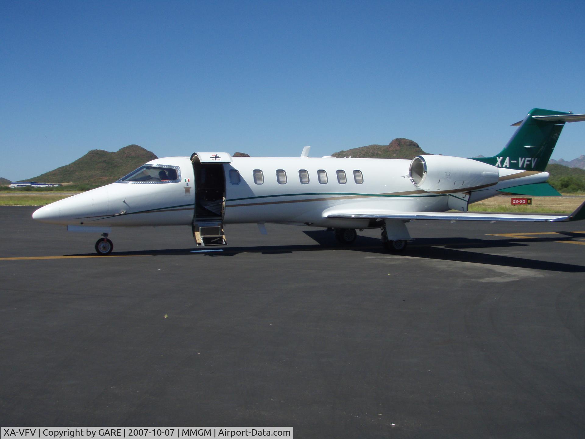 XA-VFV, 2007 Learjet 40XR C/N 45-2077, GUAYMAS