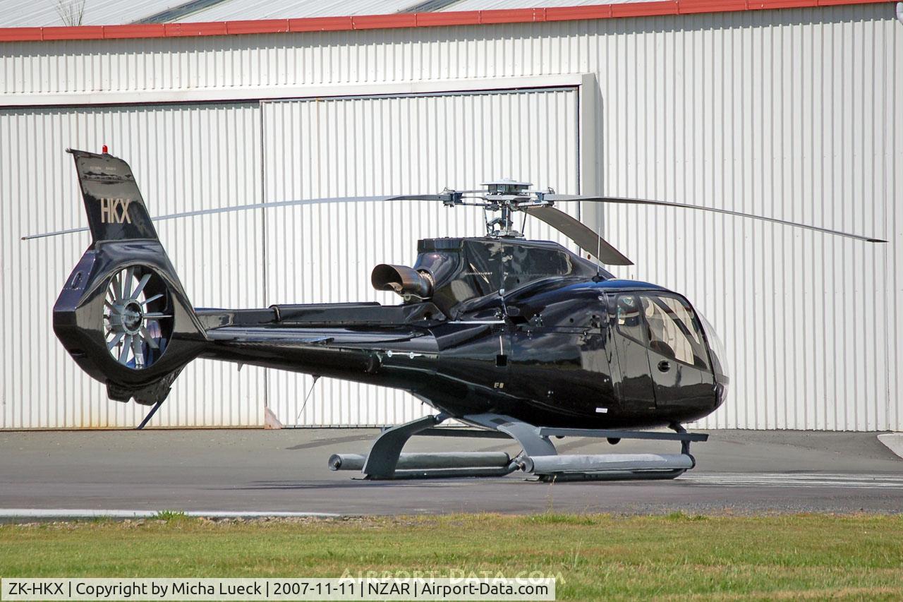 ZK-HKX, Eurocopter EC-130B-4 (AS-350B-4) C/N 3815, At Ardmore