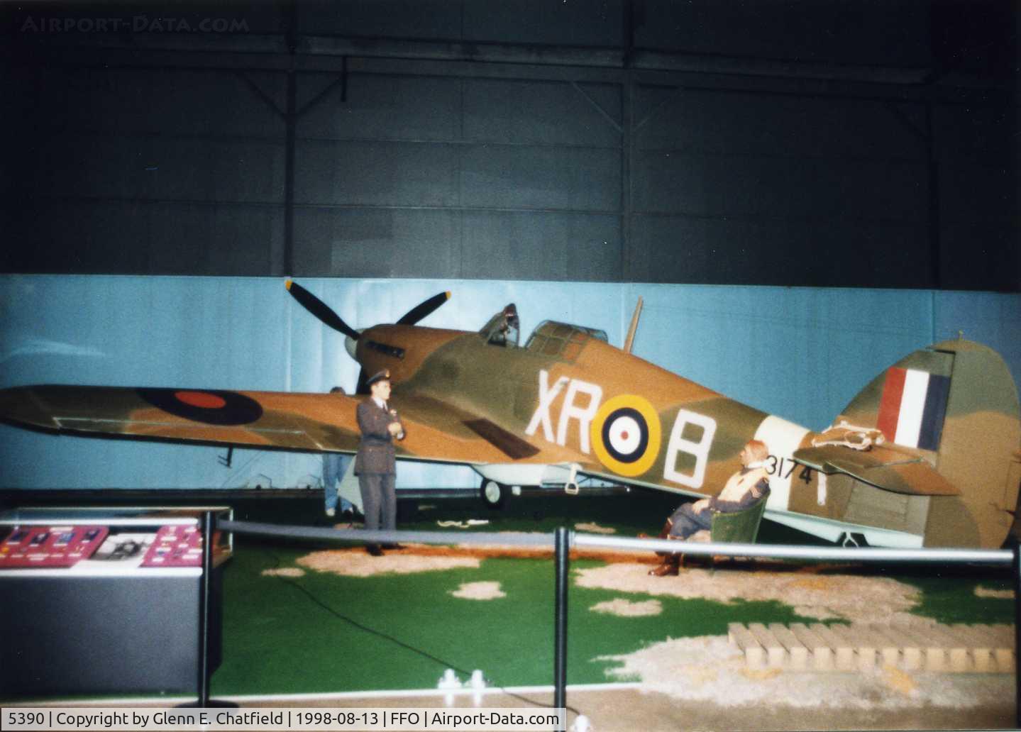 5390, Hawker (CCF) Hurricane Mk12 C/N 42025, Hawker Hurrican at the National Museum of the U.S. Air Force