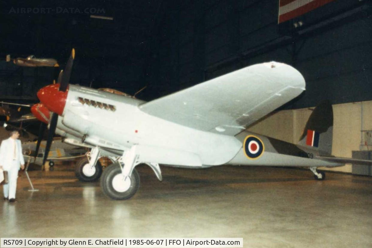 RS709, 1946 De Havilland DH-98 Mosquito B Mk.35 C/N Not found, Mosquito B. Mk. 35 at the National Museum of the U.S. Air Force