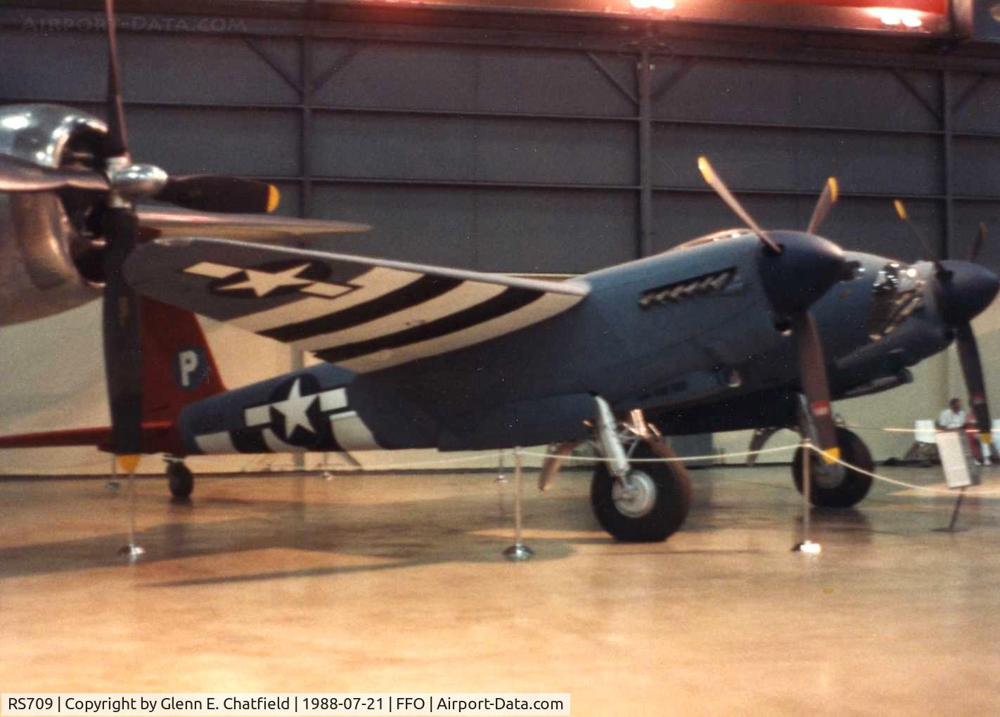RS709, 1946 De Havilland DH-98 Mosquito B Mk.35 C/N Not found, Mosquito B. Mk. 35 at the National Museum of the U.S. Air Force