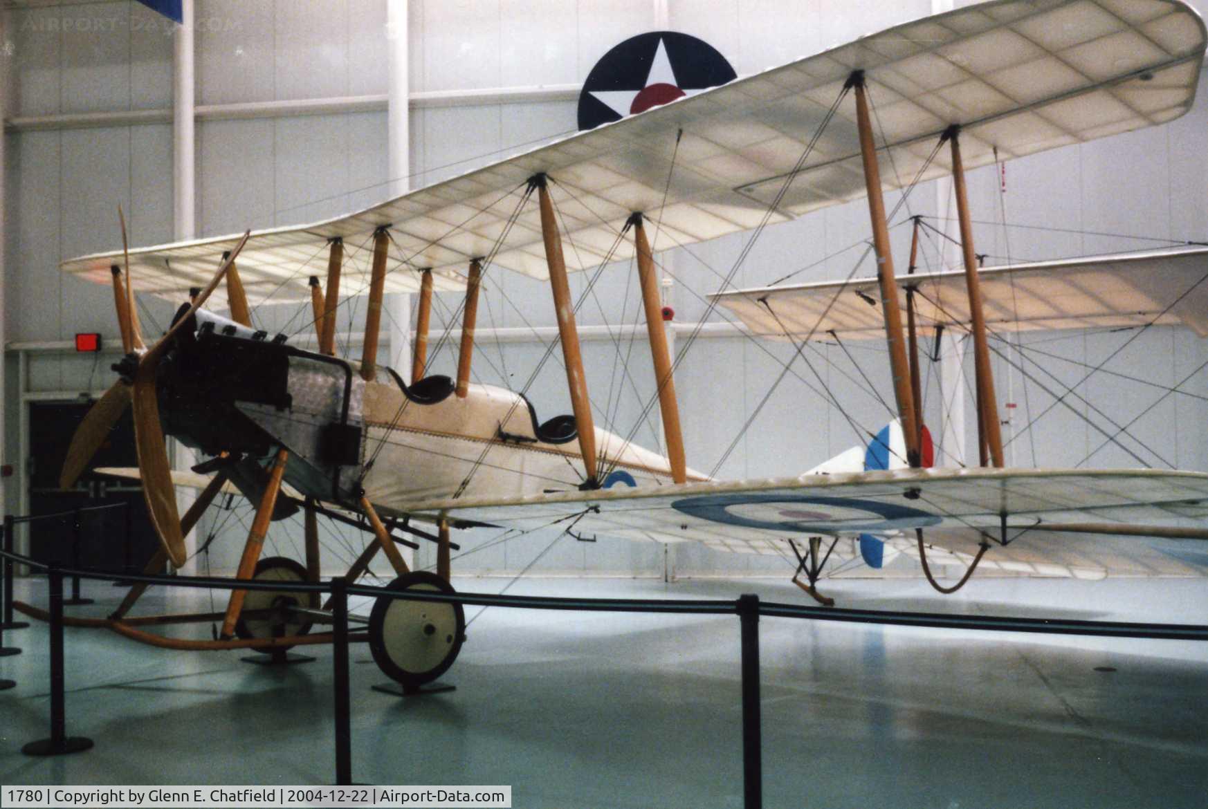1780, 1916 Royal Aircraft Factory B.E.2c C/N Not found 1780, BE.2C at the Army Aviation Museum