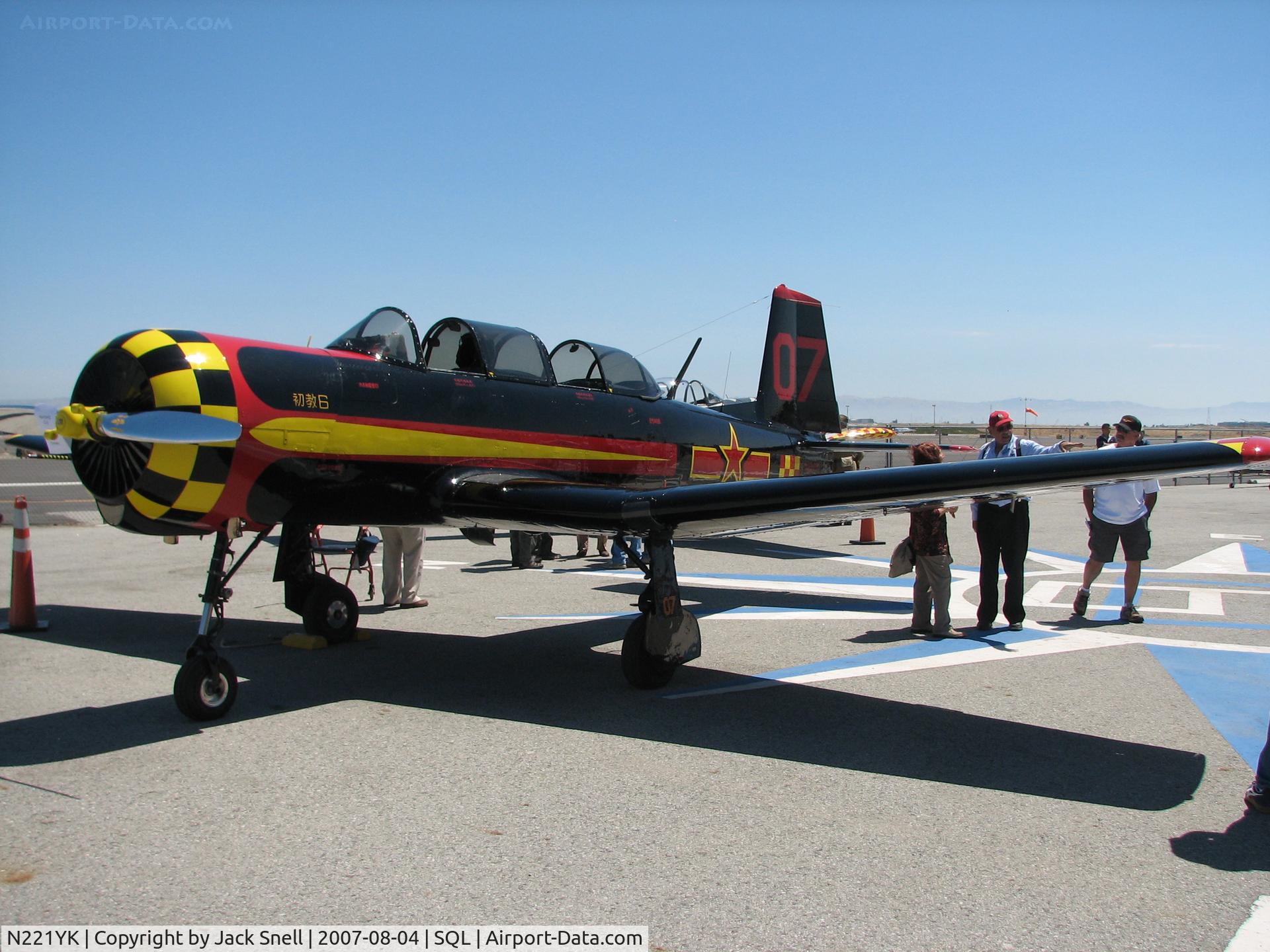 N221YK, 1968 Nanchang CJ-6 C/N 2432001, Yak Attack at the Hiller Aviation Museum