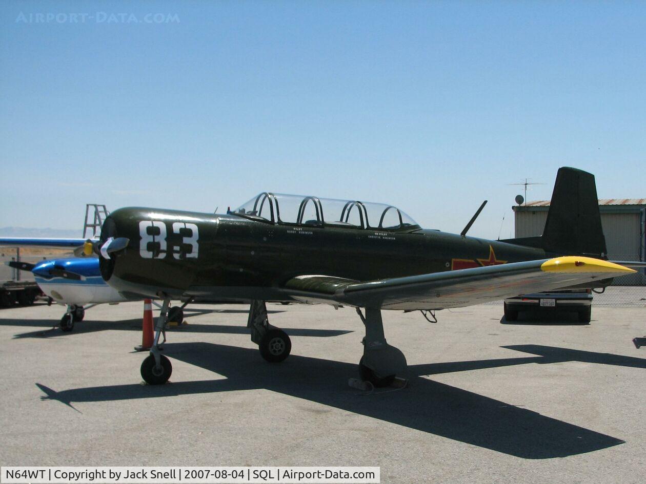 N64WT, 1962 Nanchang CJ-6 C/N 332014, Yak Attack at the Hiller Aviation Museum