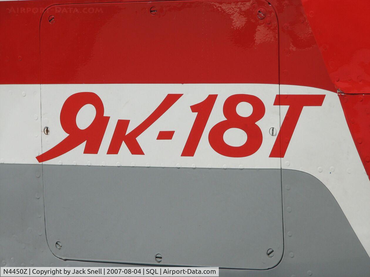 N4450Z, Yakovlev Yak-18T C/N 22202034025, Yak Attack at the Hiller Aviation Museum