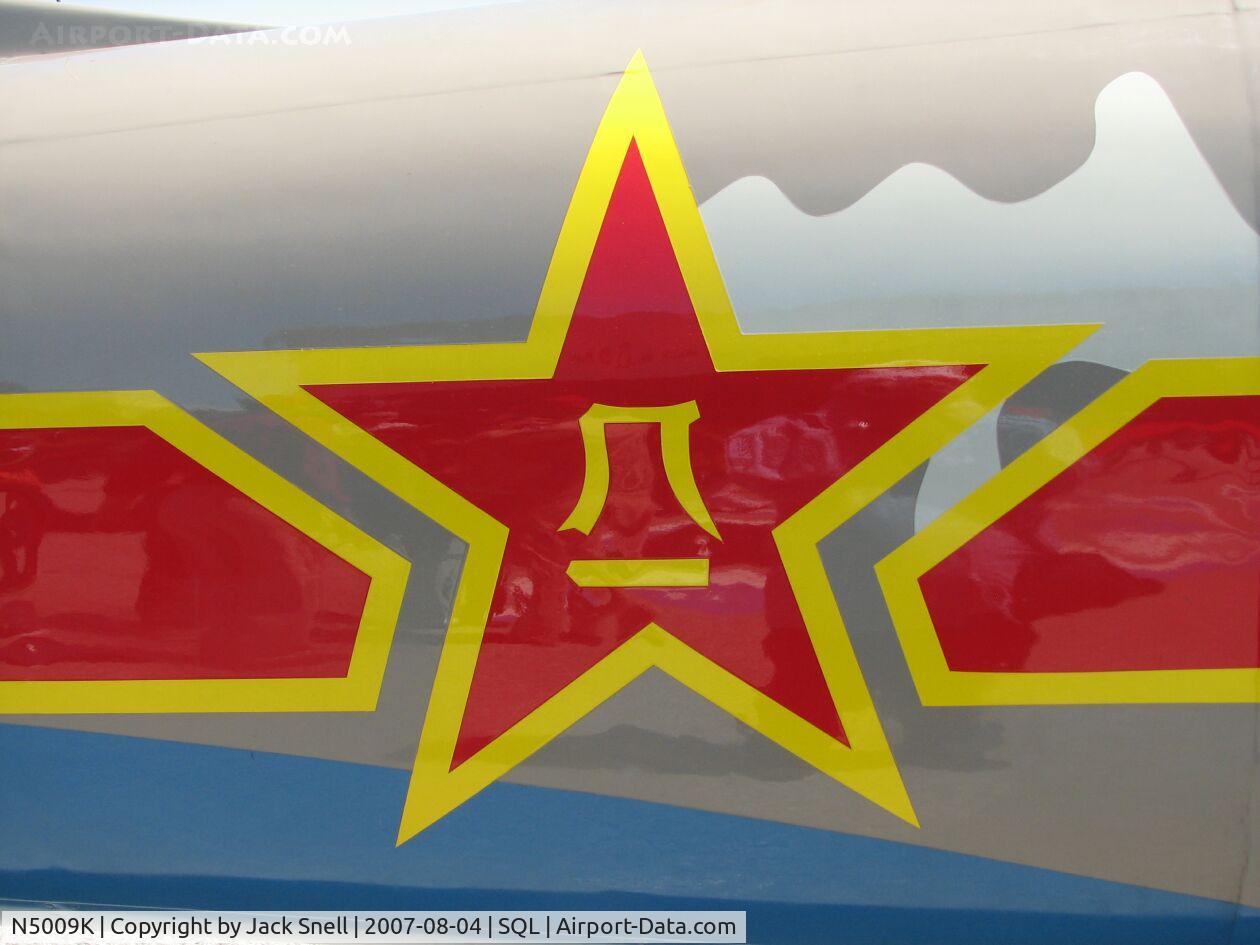 N5009K, 1985 Nanchang CJ-6A C/N 4132021, Yak Attack at the Hiller Aviation Museum
